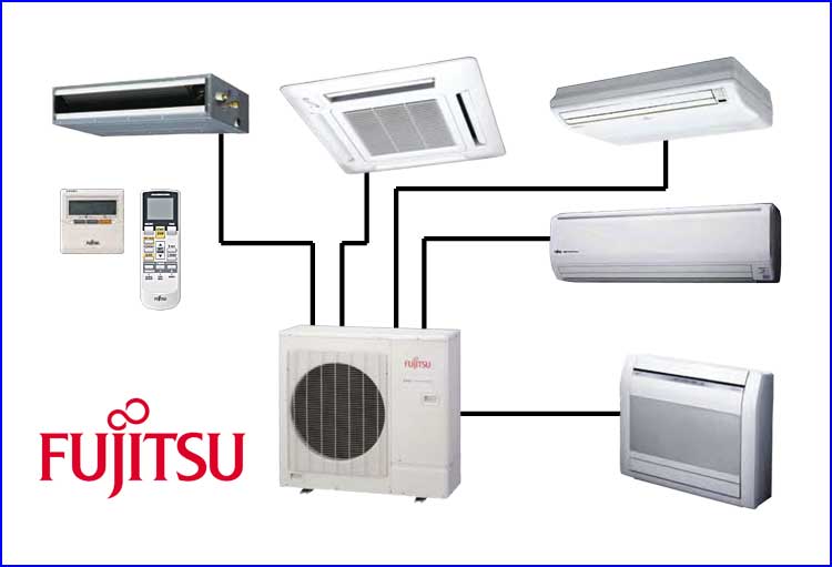 Fujitsu multi inverter klíma